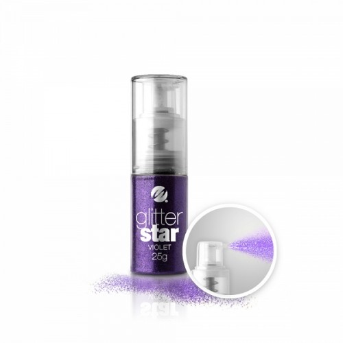 Glitter Spray Star Violet 25g Glitter Spray Star Violet 25g